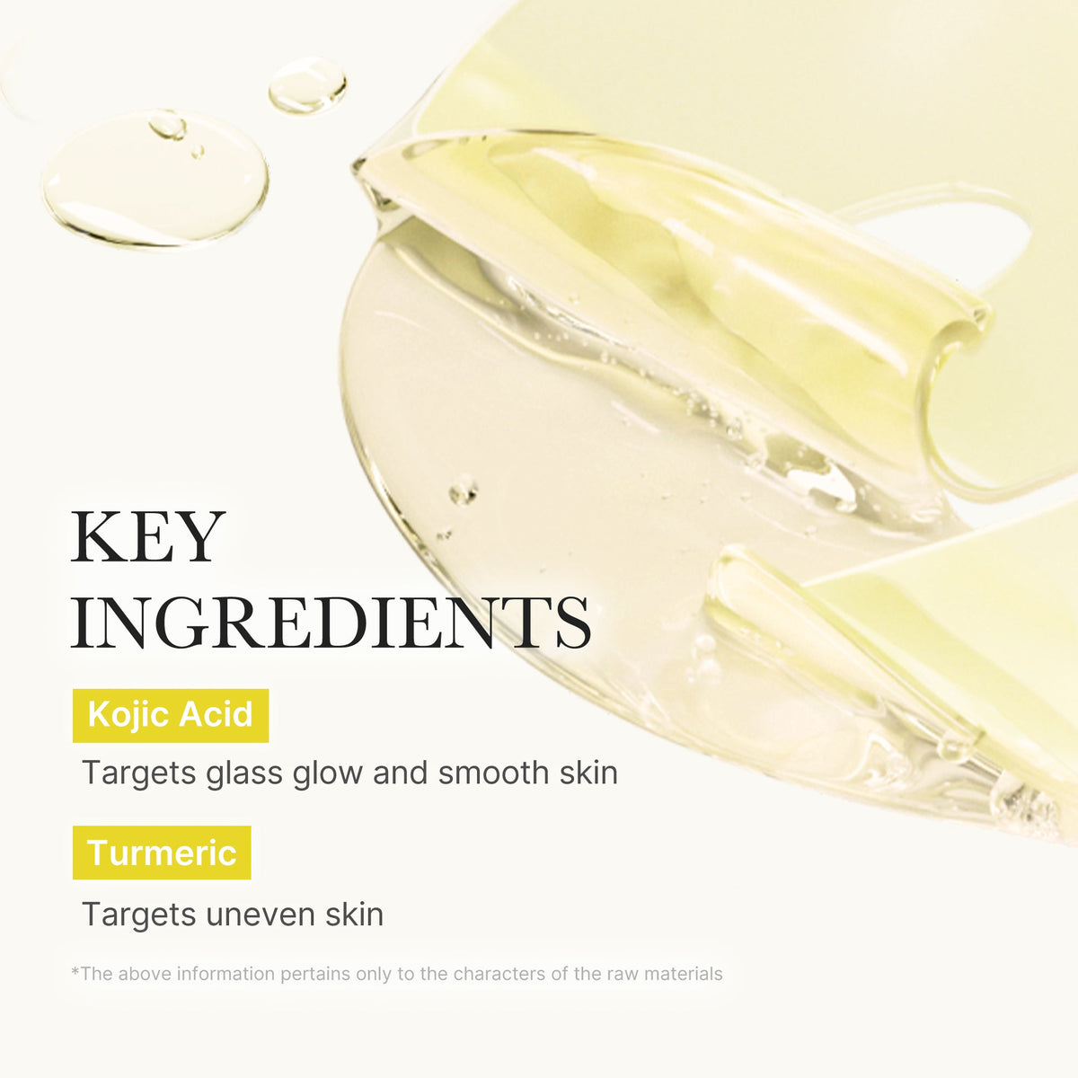 Kojic Acid Turmeric Gold Jelly Gel Mask
