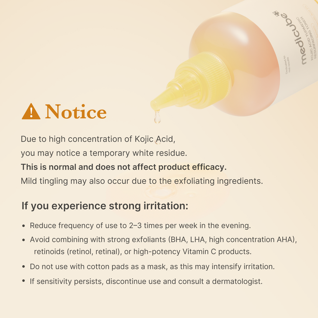 [Subscr.] Kojic Acid Turmeric Toner